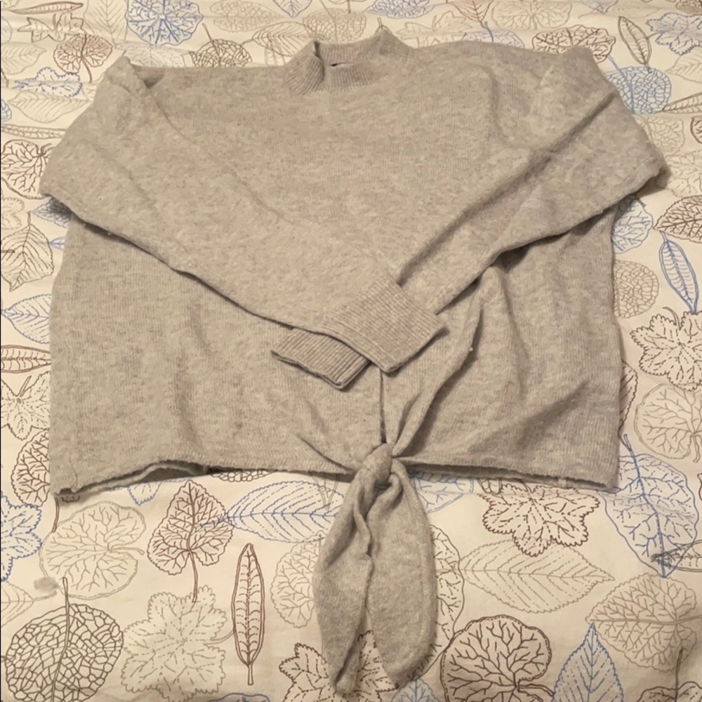 Loft Tie Hem Sweater